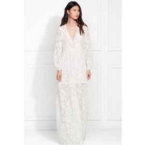 Rachel Zoe Laylah off Shoulder ivory Gown
